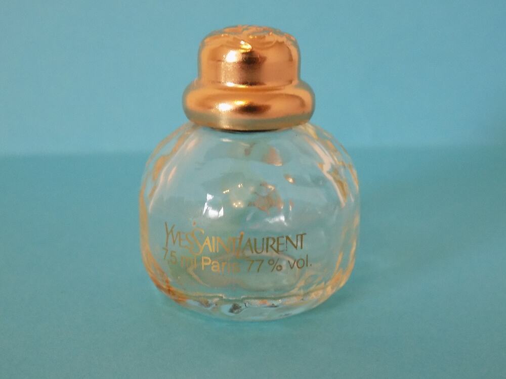 Yves Saint Laurent mini perfume bottle collectible empty bottle